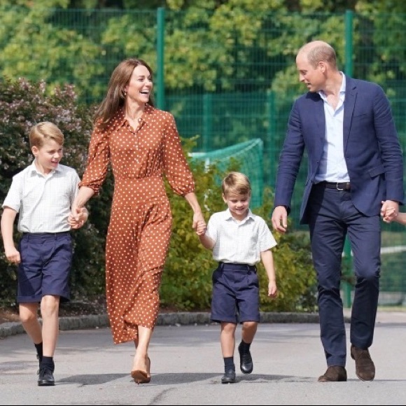 Blu Pepper Fall Polka Dot Midi Dress - Picture 6 of 6